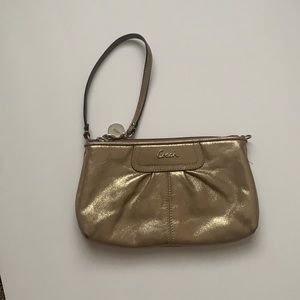 Platinum Coach Wristlet